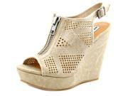 Not Rated Forrest Women US 9.5 Tan Wedge Sandal