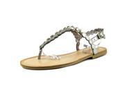 Unlisted Kenneth Col Magic Coin Women US 6.5 Gray Sandals
