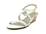 Chaps Mackenzee Women US 10 White Wedge Sandal
