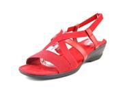 Life Stride Allure Women US 8.5 Red Wedge Sandal