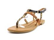 New Directions Wilde Women US 8.5 Multi Color Thong Sandal