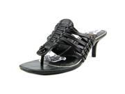 Chaps Olivia Women US 6 Black Sandals