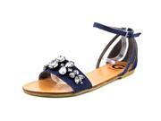G By Guess Lawful Women US 10 Blue Slingback Sandal