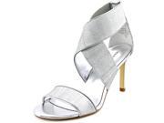 Marc Fisher Brooke Women US 6.5 Silver Sandals