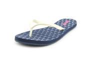 Reef Star Gazer Women US 10 Blue Flip Flop Sandal