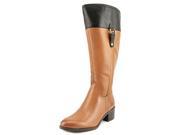 Franco Sarto Lizbeth Wide Calf Women US 7.5 Brown Knee High Boot