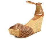 Kenneth Cole Reactio Sole Ness Women US 8.5 Brown Wedge Sandal UK 6.5
