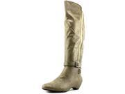 Madden Girl Zilch Women US 7.5 Gray Over the Knee Boot
