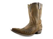 Old Gringo Eagle Inlay Men US 12 Brown Western Boot