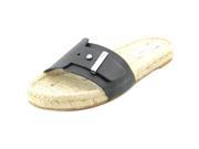Steve Madden Monicoo Women US 7 Black Slides Sandal