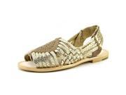 Seychelles Sqaure Metallic Women US 7 Gold Sandals