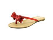 INC International Concepts Malissa Women US 7 Red Thong Sandal