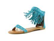 Penny Loves Kenny Totem Women US 8.5 Blue Sandals