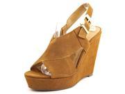 Report Civni Women US 8.5 Tan Wedge Sandal