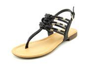 Report Gannon Women US 6.5 Black Thong Sandal