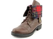 Penny Loves Kenny Deron Women US 5.5 Brown Ankle Boot