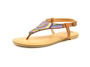 Not Rated Santo Women US 10 Tan Thong Sandal