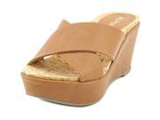 Report Wynafryd Women US 8.5 Tan Wedge Sandal
