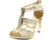 Michael Michael Kors Berkley T Strap Women US 11 Gold Sandals