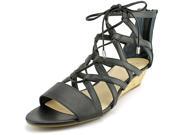 Franco Sarto Brixie Women US 9.5 Black Wedge Sandal