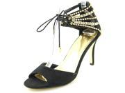 Thalia Sodi Evahly Women US 8.5 Black Sandals