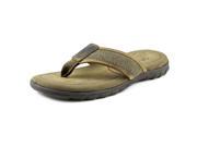 Crevo Mocha Men US 8 Brown Flip Flop Sandal