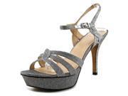 Vince Camuto Princey Women US 9.5 Silver Platform Sandal
