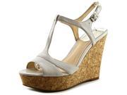 Vince Camuto Inslo 2 Women US 9.5 Ivory Wedge Sandal