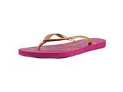 Havaianas Slim Thematic Women US 11 Purple Flip Flop Sandal EU 43