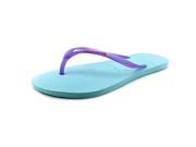 Havaianas Slim Logo Pop Up Women US 11 Blue Flip Flop Sandal EU 43