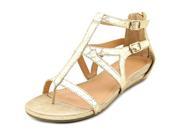 Kenneth Cole Reaction Lost Time Women US 5 Gold Gladiator Sandal