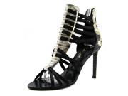 Delman Jacey Women US 7 Black Heels