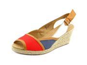 White Mountain Styling Women US 8.5 Multi Color Wedge Heel