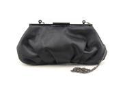 Lulu Townsend Linda Women Black Clutch