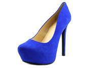 Jessica Simpson Jasmint Women US 8.5 Blue Platform Heel