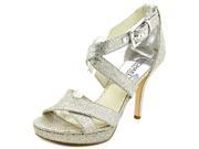 Michael Michael Kors Evie Women US 5.5 Silver Sandals
