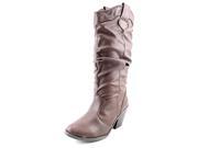 Qupid Muse 01 Women US 5.5 Brown Mid Calf Boot