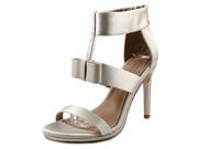 BCBG Max Azria Gale Women US 8.5 Silver Sandals