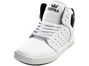 Supra Kids Atom Youth US 11 White Sneakers