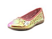 Kensie Girl Holographic Cutout Flat Youth US 2 Pink Flats