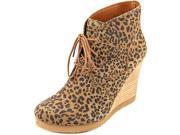 Lucky Brand Taheeti Women US 8 Brown Ankle Boot