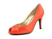 Adrianna Papell Grand Women US 6 Red Peep Toe Heels