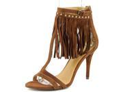Nine West Dont Dare Women US 8 Brown Sandals