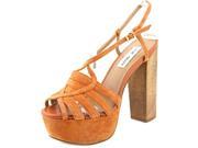 Steve Madden Gingur Women US 8 Brown Platform Sandal