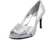 Alfani Loralie Women US 7.5 Silver Sandals
