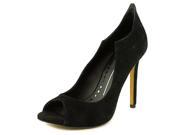 Dolce Vita Isabel Women US 7.5 Black Peep Toe Heels