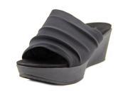 Bandolino Dallin Women US 8 Black Wedge Sandal