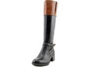 Bandolino Baya Wide Calf Women US 6.5 Black Knee High Boot