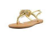 Dolce by Mojo Moxy Sienna Women US 8.5 Gold Slingback Sandal