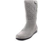 Michael Michael Kors Lizzie Quilted Mid Women US 10 Gray Mid Calf Boot
